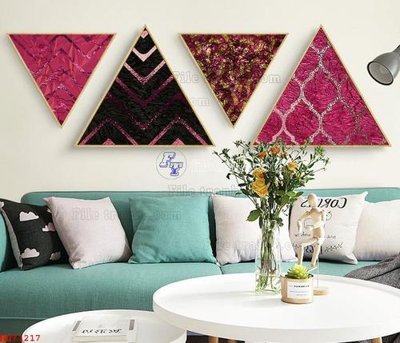 File PSD File bộ tranh treo hiện đại HD71217 (bản gốc) dễ dàng edit