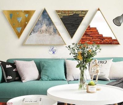 File tranh in tráng gương File bộ tranh treo hiện đại HD71223 (siêu nét)