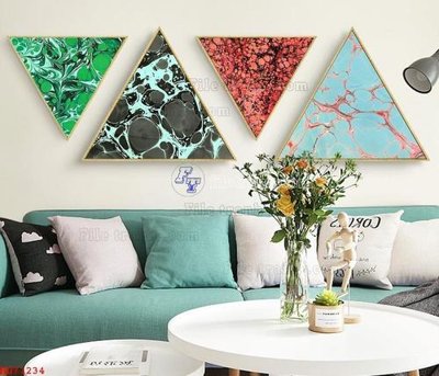 Mua file tranh gốc File bộ tranh treo hiện đại HD71234 tại Filetranh.com