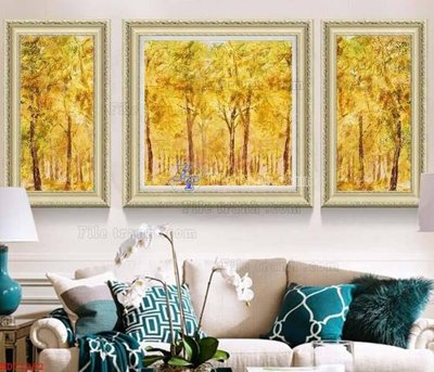 File in trần File bộ tranh treo hiện đại HD71262 (bản gốc) trời sao