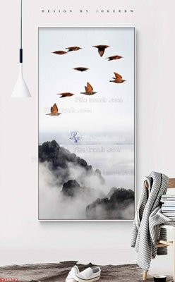File gốc File bộ tranh treo hiện đại HD71340 (bản quyền) cho in ấn