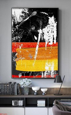 File gốc File bộ tranh treo hiện đại HD71431 (in lụa) tranh phong thủy