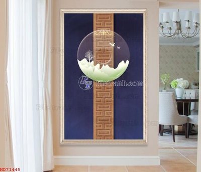 File tranh gốc File bộ tranh treo hiện đại HD71445 (bản đẹp) độc quyền