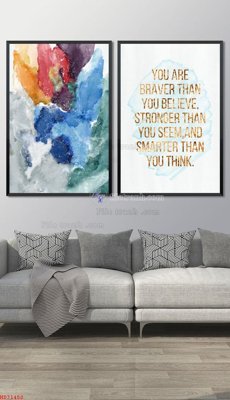 File gốc File bộ tranh treo hiện đại HD71450 (in mica) trang trí