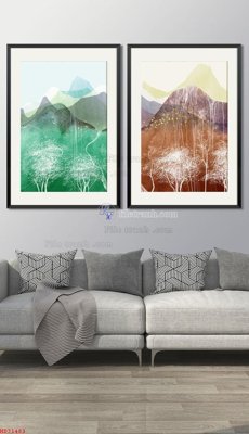 File in lụa File bộ tranh treo hiện đại HD71483 (chất lượng cao) File bộ tranh treo hiện đại HD71483