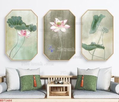 File gốc File bộ tranh treo hiện đại HD71486 (phiên bản chuẩn) để in ấn