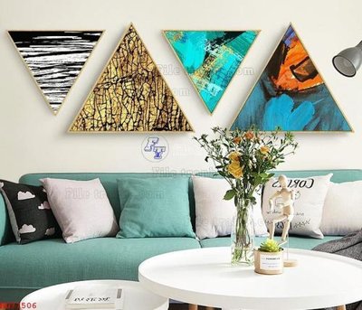 File ảnh File bộ tranh treo hiện đại HD71506 (gốc) in biển hiệu