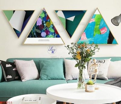 Tải file File bộ tranh treo hiện đại HD71511 (gốc) để in ấn ngay