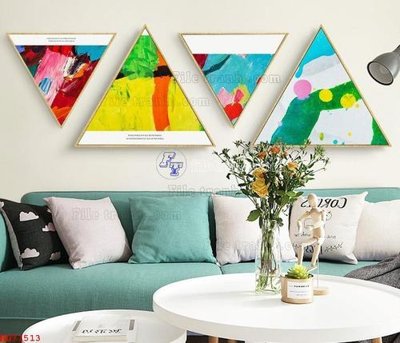 Tải về file tranh gốc File bộ tranh treo hiện đại HD71513 (để in quảng cáo)