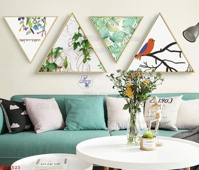 File PSD File bộ tranh treo hiện đại HD71523 (nguyên bản) cho thiết kế