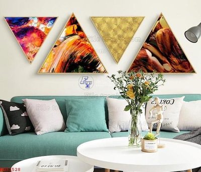 File PSD File bộ tranh treo hiện đại HD71528 (gốc) nhiều lớp (multi-layer)