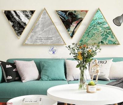 Tải xuống file tranh gốc File bộ tranh treo hiện đại HD71540 (PSD/TIFF)