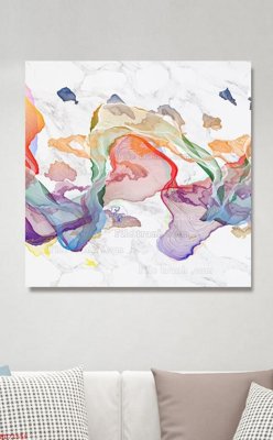 File tranh quảng cáo File bộ tranh treo hiện đại HD71558 (download file gốc)