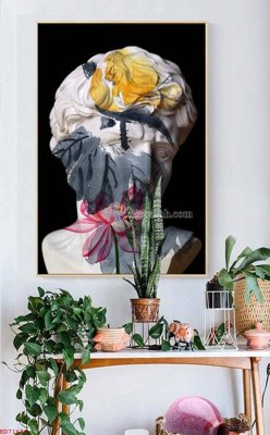 File gốc File bộ tranh treo hiện đại HD71634 (phong cách) tối giản