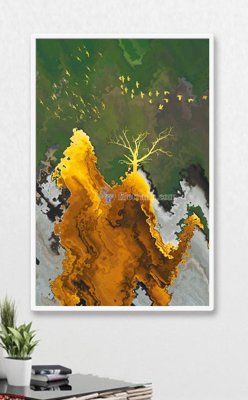 File tranh File bộ tranh treo hiện đại HD71651 (ảnh gốc) in trần xuyên sáng