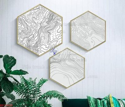 Tải file File bộ tranh treo hiện đại HD71669 (gốc) làm file in ấn