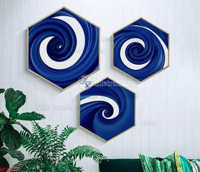 Tải file tranh File bộ tranh treo hiện đại HD71673 (ảnh gốc) ngay