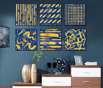 Tải file File bộ tranh treo hiện đại HD71704 (gốc) chủ đề phong thủy