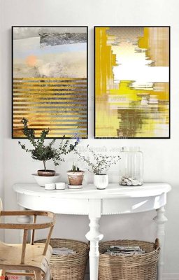 File gốc File bộ tranh treo hiện đại HD71708 (phiên bản chuẩn) để in ấn