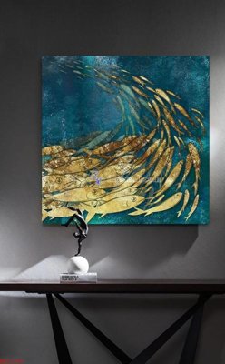 File in ấn File bộ tranh treo hiện đại HD71709 (bản gốc) chất lượng cao