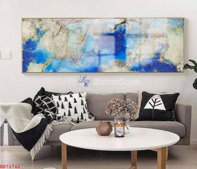 File tranh File bộ tranh treo hiện đại HD71742 (gốc) in vải canvas