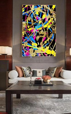 File gốc File bộ tranh treo hiện đại HD71774 (in tráng gương) sang trọng