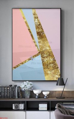 File tranh File bộ tranh treo hiện đại HD71793 (ảnh gốc) in trần nhà