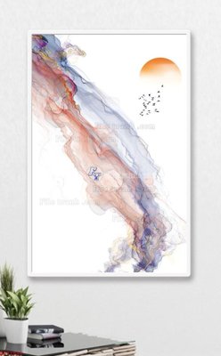 File tranh gốc File bộ tranh treo hiện đại HD71818 (bản đẹp) độc quyền