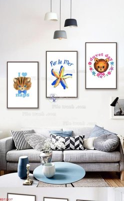 Tải file File bộ tranh treo hiện đại HD71837 (ảnh gốc) độ phân giải 300dpi