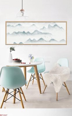 File ảnh File bộ tranh treo hiện đại HD71847 (gốc) in biển hiệu