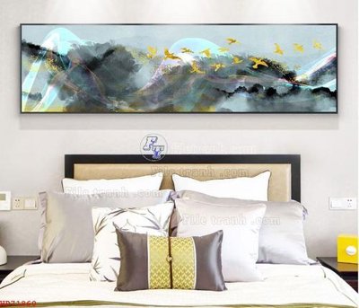 File tranh File bộ tranh treo hiện đại HD71860 (gốc) in film