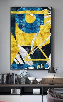 File ảnh File bộ tranh treo hiện đại HD71874 (gốc) in quảng cáo ngoài trời