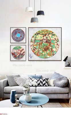 File gốc File bộ tranh treo hiện đại HD71911 (ảnh rõ nét) để in