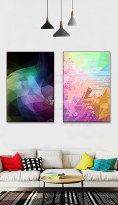 File PSD File bộ tranh treo hiện đại HD71925 (gốc) cho designer