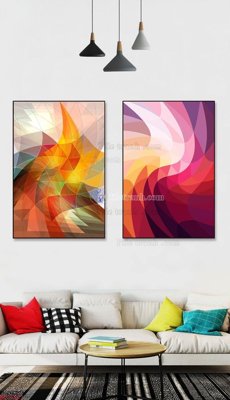 Download file File bộ tranh treo hiện đại HD71927 (gốc) cho xưởng in