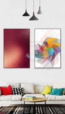 File in trần File bộ tranh treo hiện đại HD71933 (file gốc) chủ đề vũ trụ