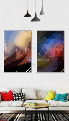 Tải file File bộ tranh treo hiện đại HD71936 (ảnh gốc) in gạch 3D