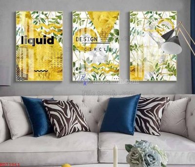 Tải file File bộ tranh treo hiện đại HD71961 (PSD) cho in tranh 3D