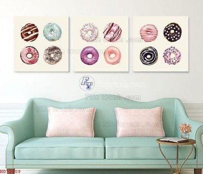 File gốc in ấn File bộ tranh treo hiện đại HD72009 chuẩn màu CMYK