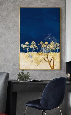 File tranh PSD File bộ tranh treo hiện đại HD72043 chất lượng cao