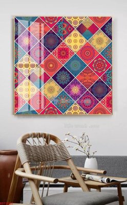 File tranh quảng cáo File bộ tranh treo hiện đại HD72051 (file gốc) chuyên nghiệp