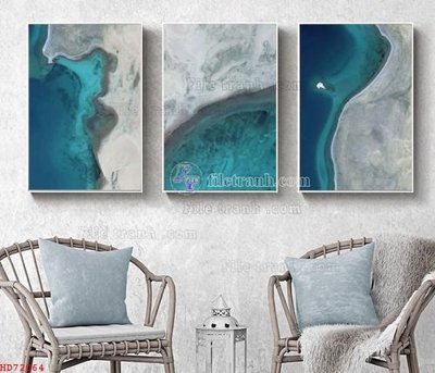 Download file gốc File bộ tranh treo hiện đại HD72064 (in lụa) hoa lá