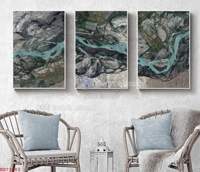 File in trần File bộ tranh treo hiện đại HD72082 (bản gốc) bầu trời