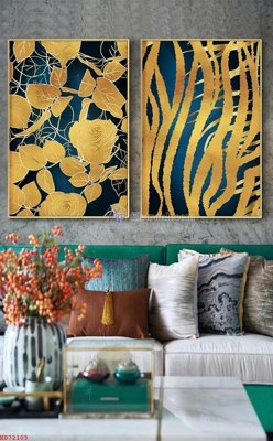 File in ấn cao cấp File bộ tranh treo hiện đại HD72103 (file gốc)