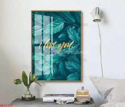 Download file File bộ tranh treo hiện đại HD72134 (gốc) in mica đèn LED