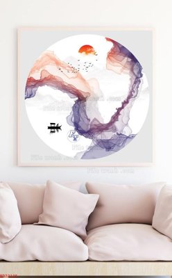 File tranh quảng cáo File bộ tranh treo hiện đại HD72135 (file gốc) chuyên nghiệp