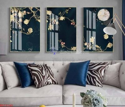 Tải file File bộ tranh treo hiện đại HD72140 (gốc) chủ đề tôn giáo