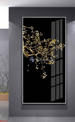 File tranh trang trí File bộ tranh treo hiện đại HD72175 (file gốc)