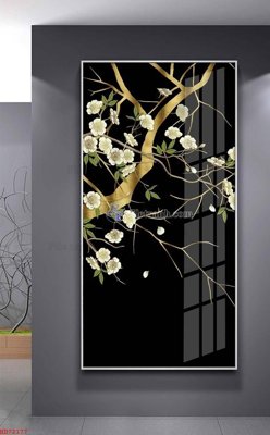 File tranh gốc File bộ tranh treo hiện đại HD72177 (bản quyền) độc đáo