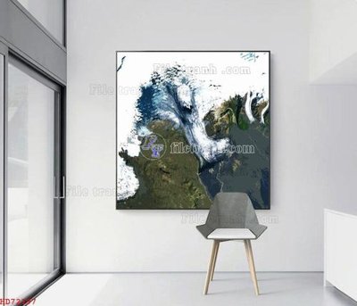 File gốc File bộ tranh treo hiện đại HD72197 (in lụa) họa tiết 3D